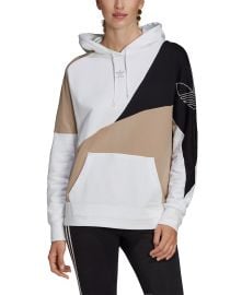 adidas Women s Cotton Colorblocked Hoodie   Reviews - Women - Macy s at Macys